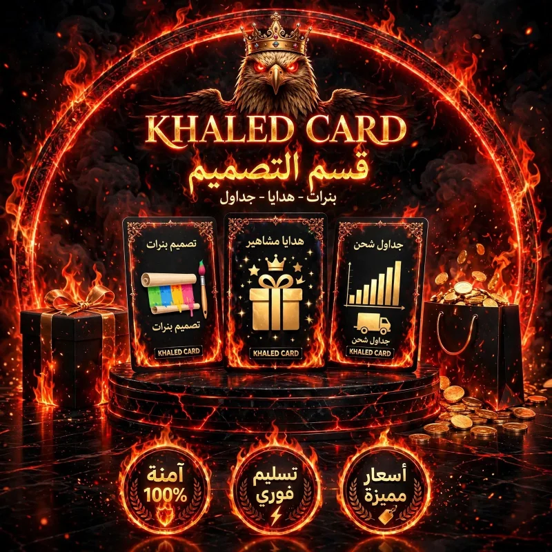 قسم تصميم خالد كارد