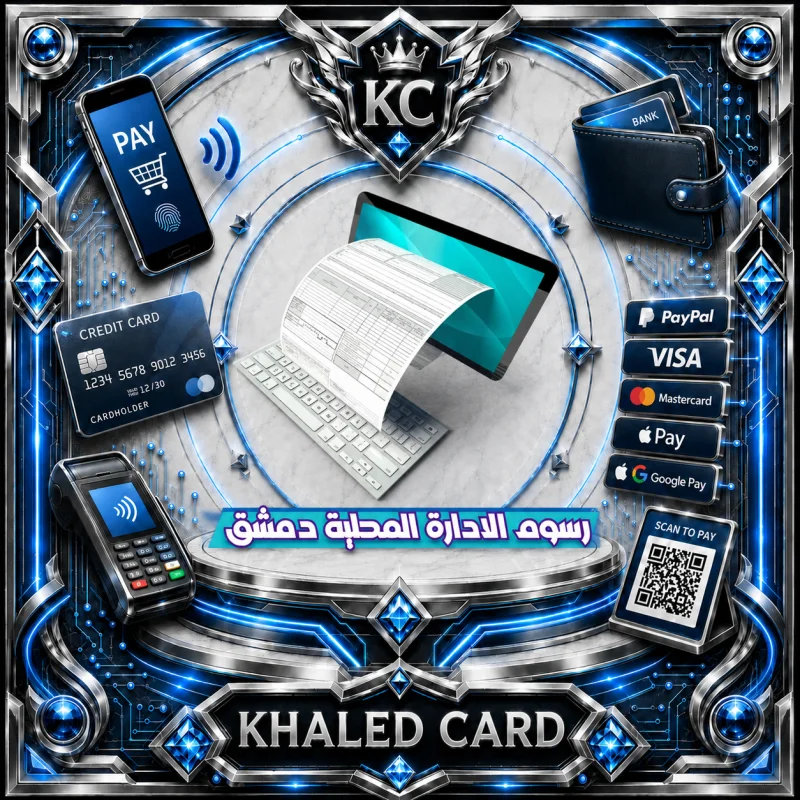 تسديد رسوم الاداره المحليه دمشق